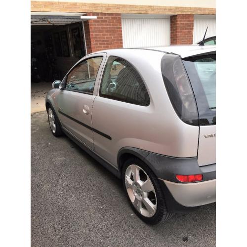 2003 Vauxhall Corsa 1.4 16v SRI Silver 3 door