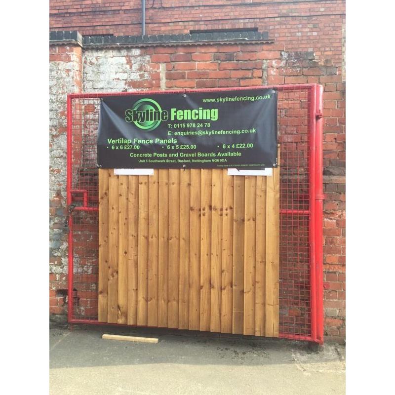 Wooden fence panels stock sizes 6x6, 6x5, 6x3, 6x2, posts, Gravel Boards, Timber And Concrete