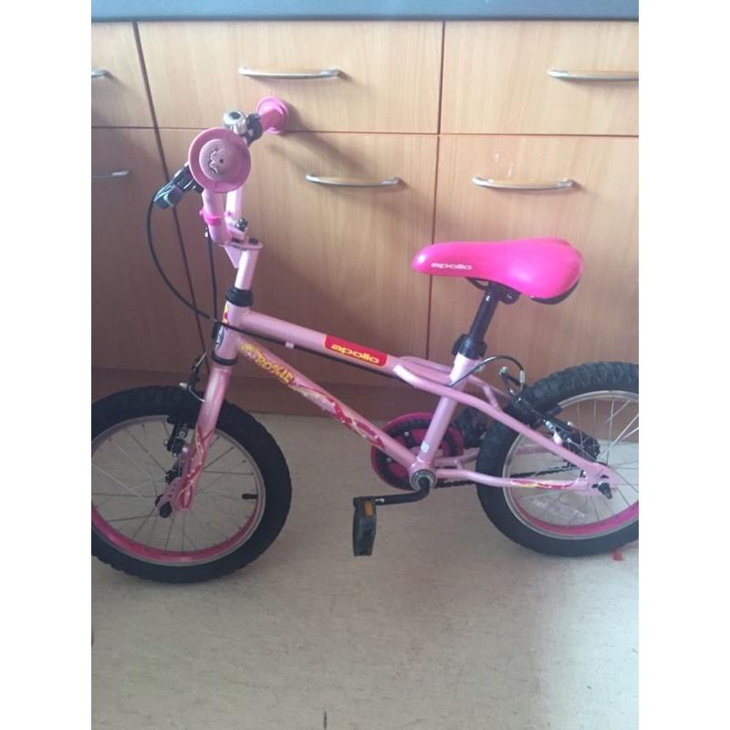 Girls bike
