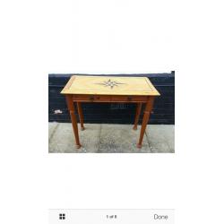 Inlaid side table
