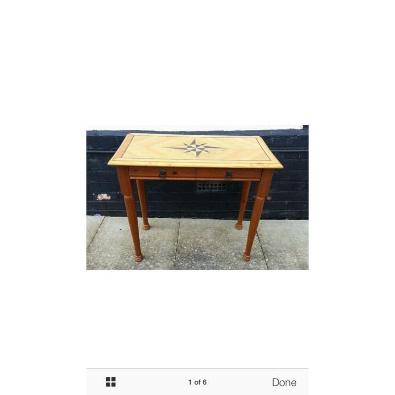 Inlaid side table