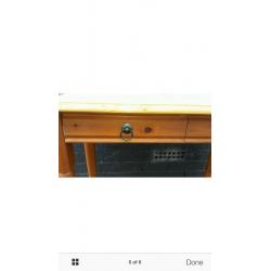 Inlaid side table