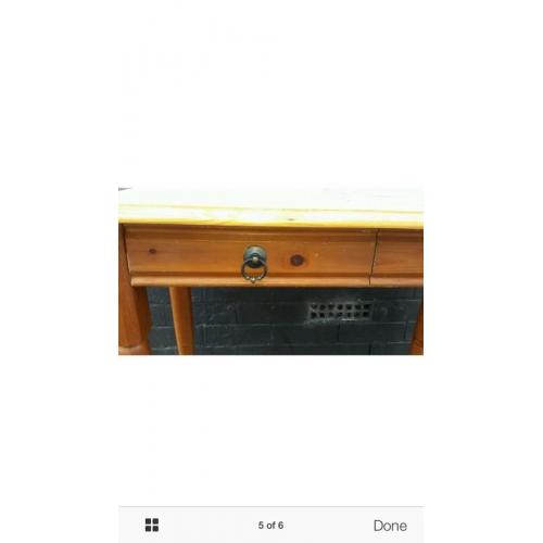 Inlaid side table