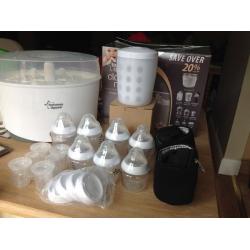 Tommee Tippee Complete Starter Kit Like New