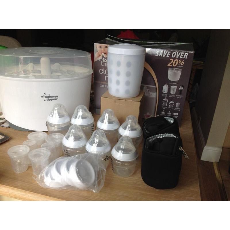Tommee Tippee Complete Starter Kit Like New