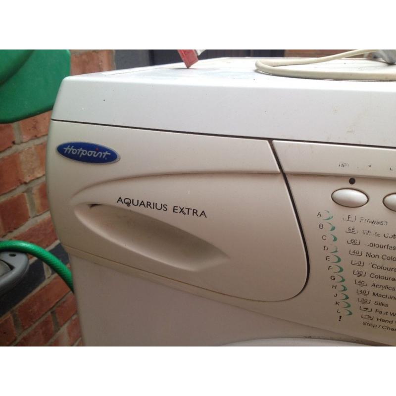 Hotpoint Aquarius extra washing machine