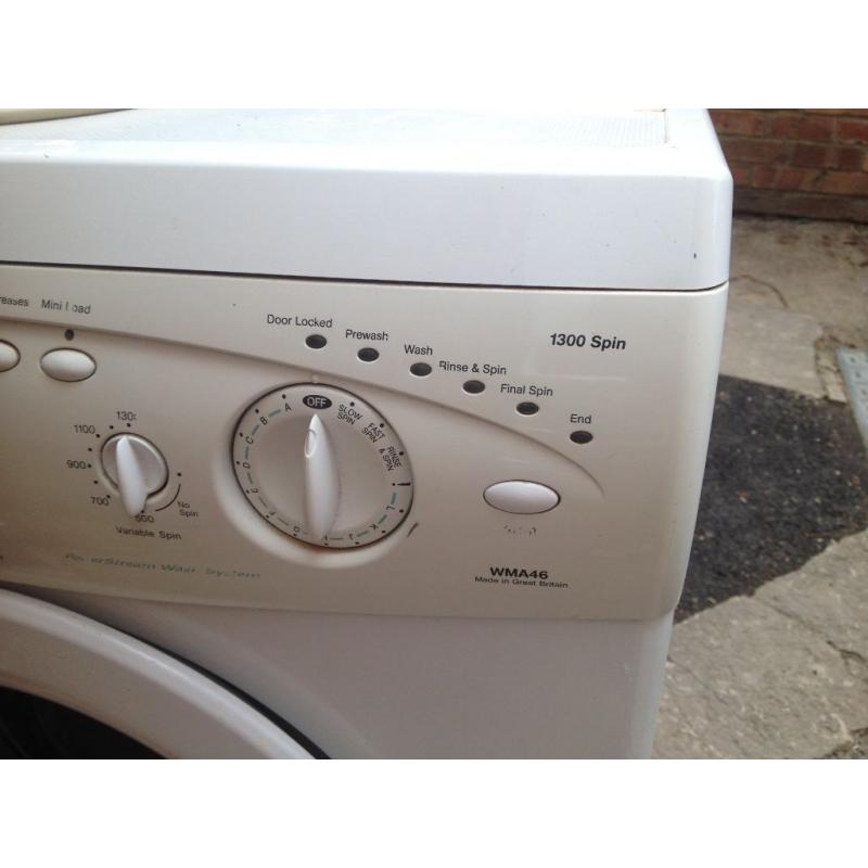 Hotpoint Aquarius extra washing machine