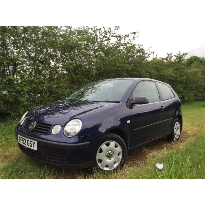 Vw polo auto A/C 1 year mot