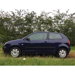 Vw polo auto A/C 1 year mot