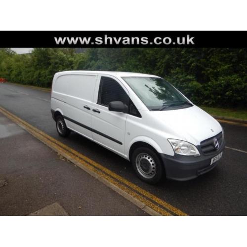 Mercedes-Benz Vito 110 Cdi BLUETOOTH & CRUSE CONTROL DIESEL MANUAL 2011/11