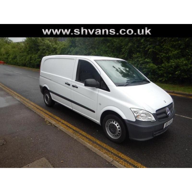 Mercedes-Benz Vito 110 Cdi BLUETOOTH & CRUSE CONTROL DIESEL MANUAL 2011/11
