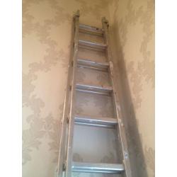 Aluminium Double 2 Section Extension Ladders