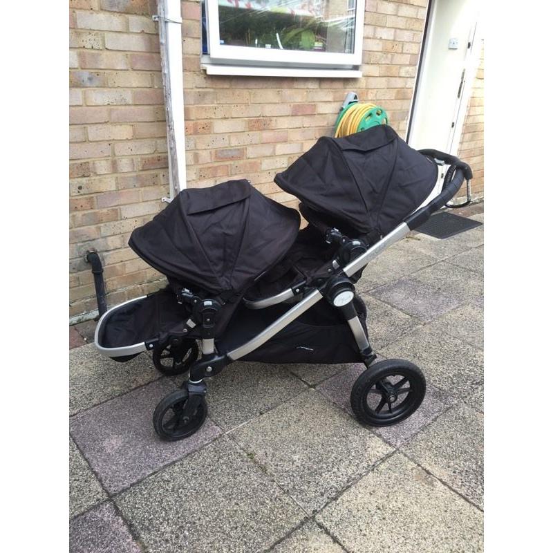 Baby jogger city select double buggy onyx