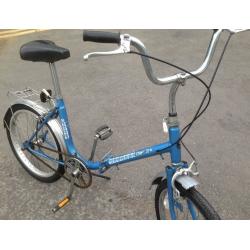 Retro Vintage Classic Sprick Chelsea folding bike fold up bicycle