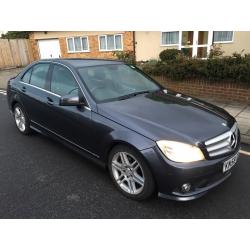 Mercedes c220 cdi auto sport amg with paddle shift 2009(58) fully loaded part exchange