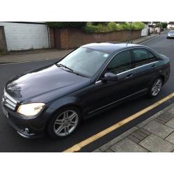Mercedes c220 cdi auto sport amg with paddle shift 2009(58) fully loaded part exchange