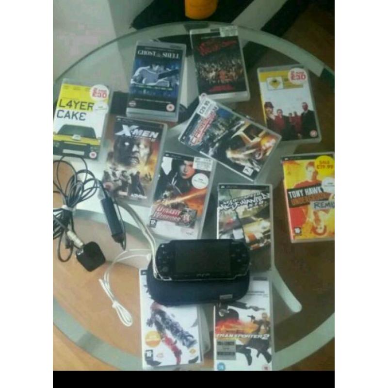 Psp plus games and films