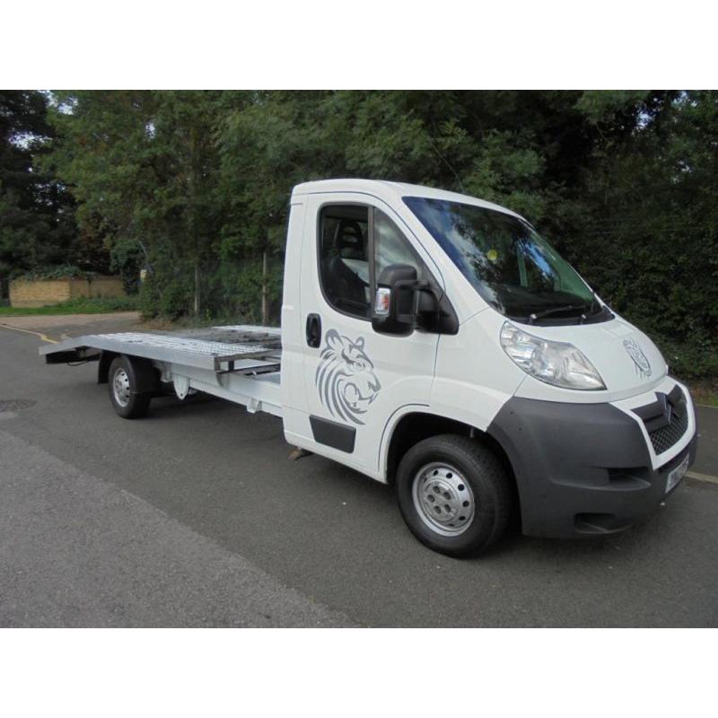 2012 12 CITROEN RELAY 2.2 HDI 129 BHP 35 L3 LWB CAR TRANSPORTER/RECOVERY DIESEL