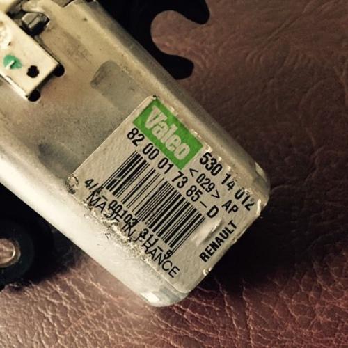 Nissan Micra rear window wiper motor