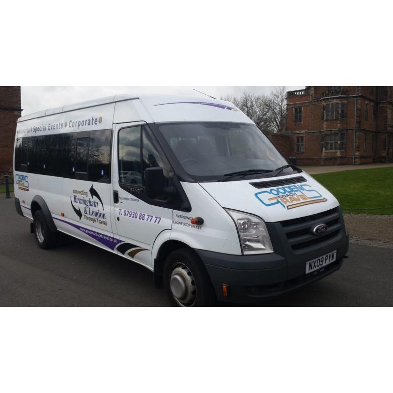 Minibus Hire With Driver London