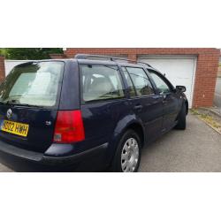 vw golf estate 8 months mot service history nice inside and out cheap on fuel and taxt