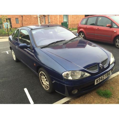 Renault megane 1.6 16v with 1 year MOT