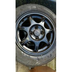 Mazda mk1 alloys & tyres