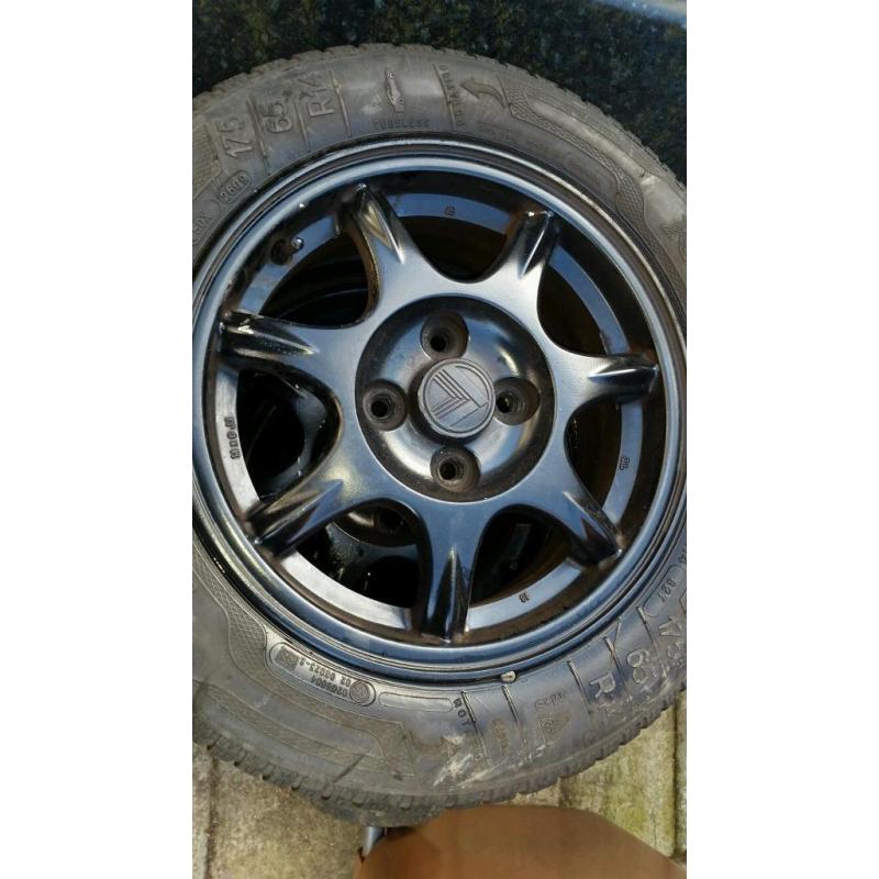 Mazda mk1 alloys & tyres