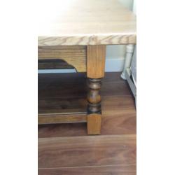 Solid Oak Coffee Table