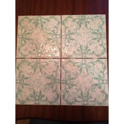 H&R Johnson Retro 1970's Tiles set of 12 RARE