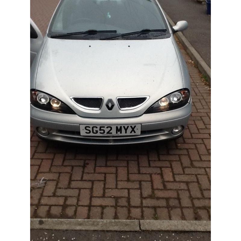 Pocket rocket Renault megane coupe fidji 1.6 16v
