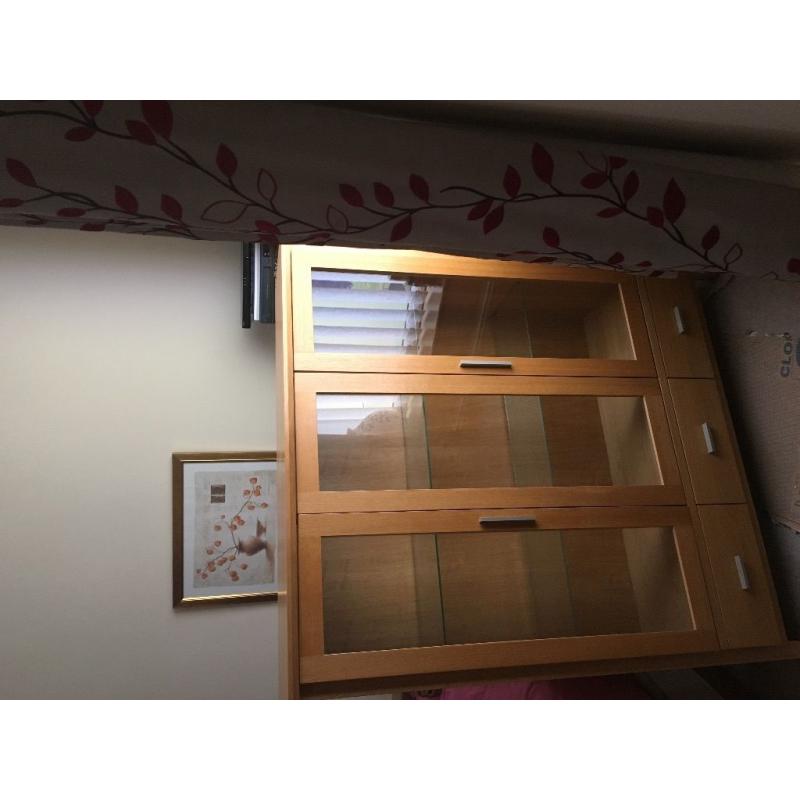 Harvey's display cabinet