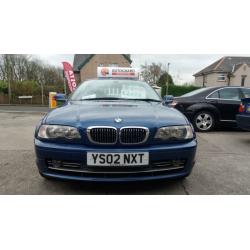 2002 02 BMW 330 CI SE COUPE AUTOMATIC.AMAZING CAR TO DRIVE.ANY PX WELCOME.FULLSH
