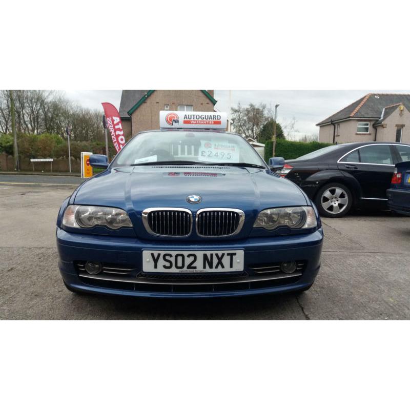 2002 02 BMW 330 CI SE COUPE AUTOMATIC.AMAZING CAR TO DRIVE.ANY PX WELCOME.FULLSH