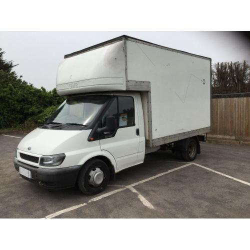 FORD TRANSIT LUTON VAN GMB BOX TWIN WHEEL EURO ( NO ALLOY TAIL LIFT ) NOT MERCEDES IVECO ISUZU LDV