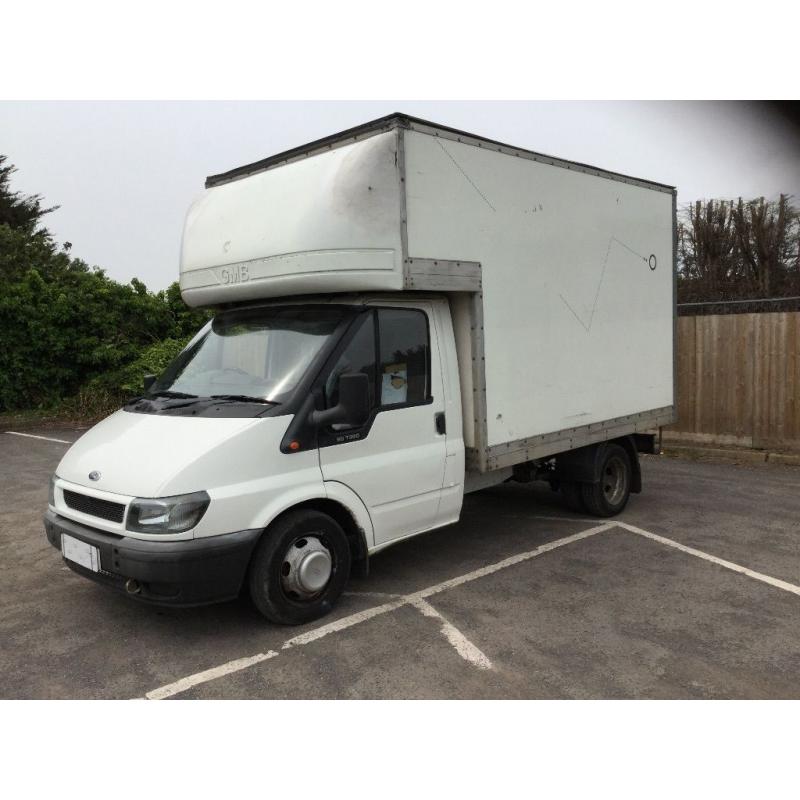 FORD TRANSIT LUTON VAN GMB BOX TWIN WHEEL EURO ( NO ALLOY TAIL LIFT ) NOT MERCEDES IVECO ISUZU LDV