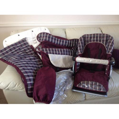 BABYSTYLE PRAM PUHCHAIR WITH ACCESSORIES