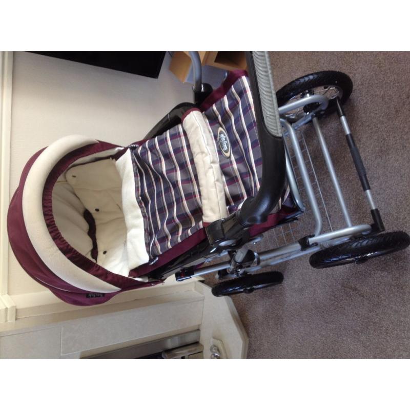 BABYSTYLE PRAM PUHCHAIR WITH ACCESSORIES