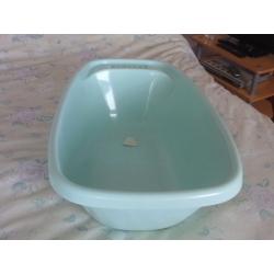 Large Light Green Baby Bath "For Sale"