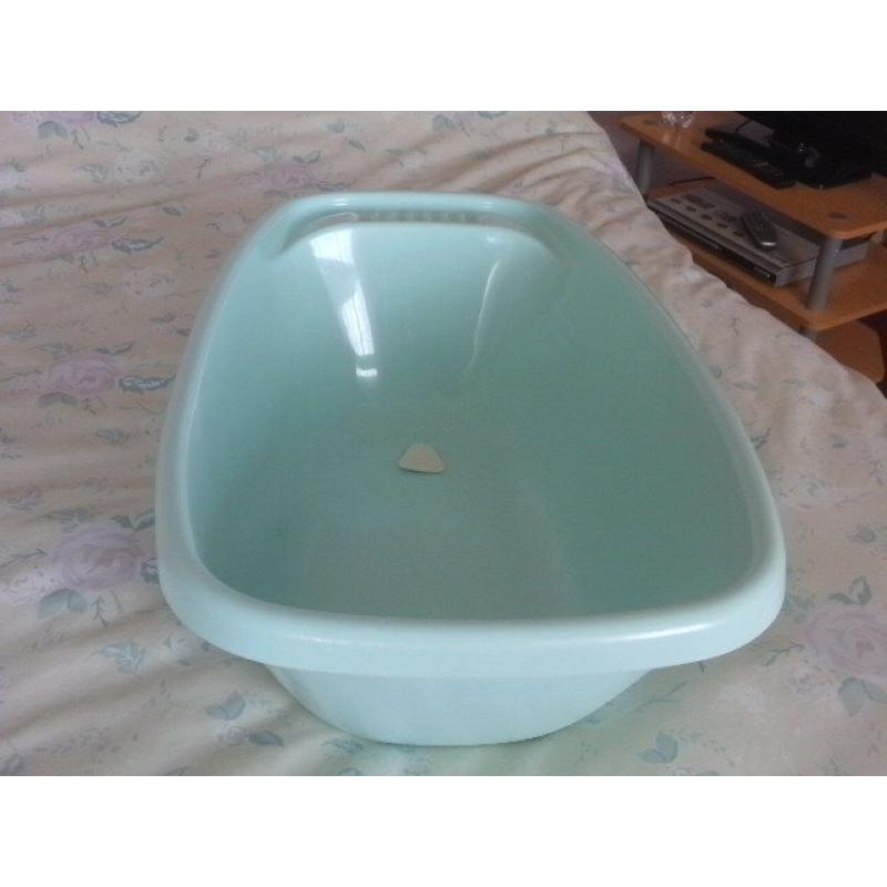 Large Light Green Baby Bath "For Sale"