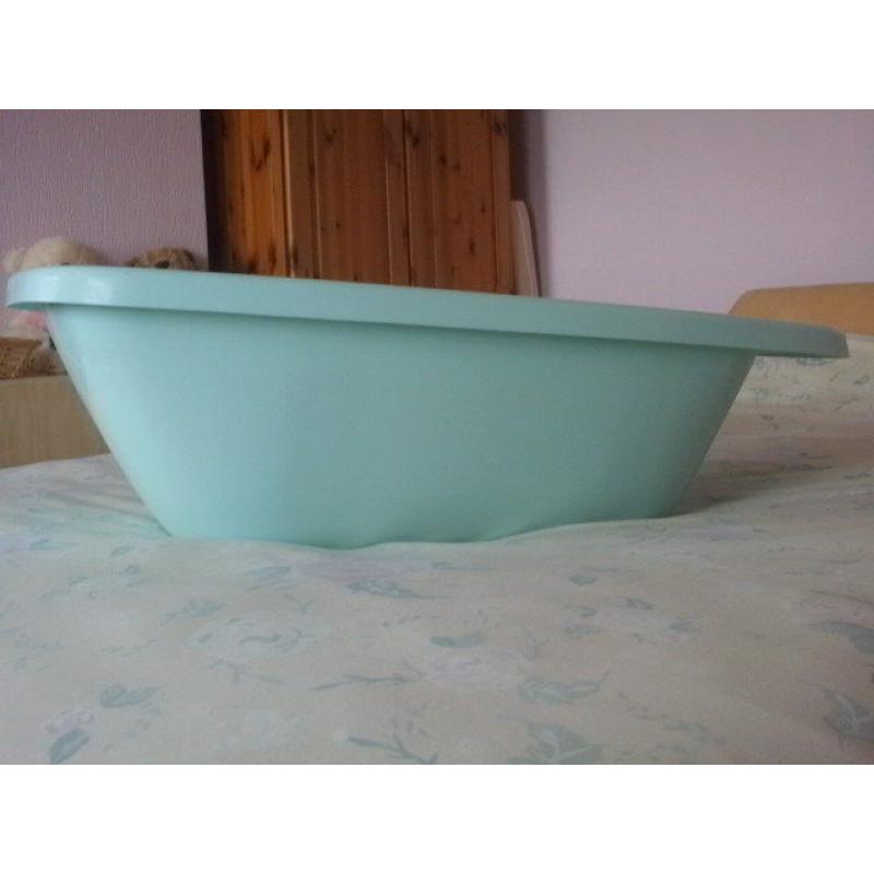 Large Light Green Baby Bath "For Sale"
