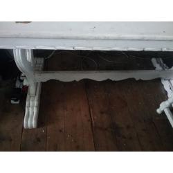Table, 6 Chairs and Side Board