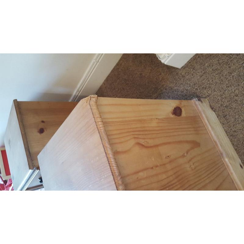 Two bedside cabinets