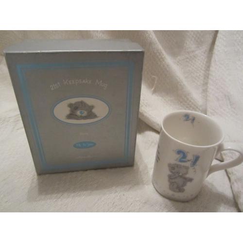 Me to you (Tatty Teddy) 21st mug and box