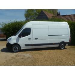 2012 12 RENAULT MASTER 2.3DCI LWB EXTRA HIGH ROOF RARE VAN EURO 5 MUST SEE