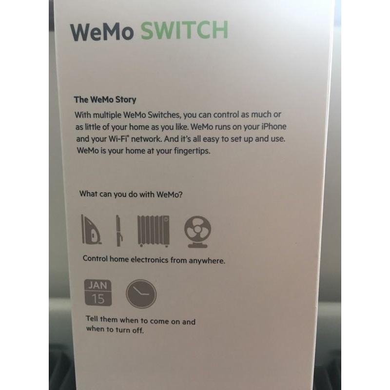 Belkin WeMo Switch (iPhone home remote)