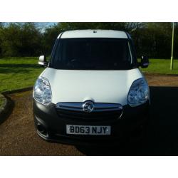 2013 63 VAUXHALL COMBO 1.3CDTI L2H1 LWB TWIN DOOR 1 OWNER FSH CLEAN VAN NO VAT
