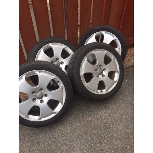 Wheels & 3 near new Tyres.....