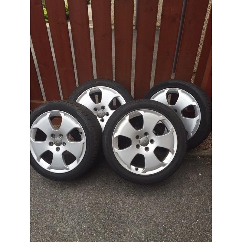 Wheels & 3 near new Tyres.....