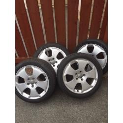 Wheels & 3 near new Tyres.....